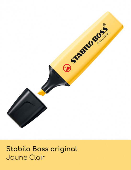Stabilo Boss original - surligneur à pointe biseautée