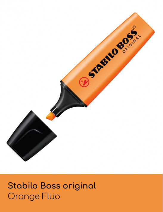 Stabilo Boss original - surligneur à pointe biseautée