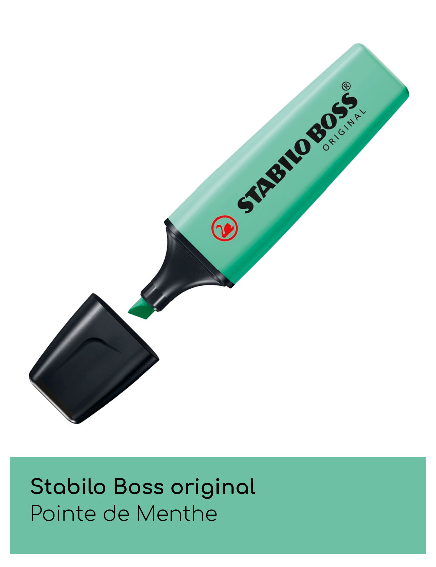 Stabilo Boss original - surligneur à pointe biseautée