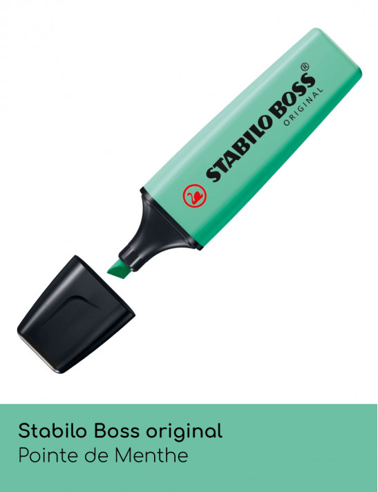 Stabilo Boss original - surligneur à pointe biseautée
