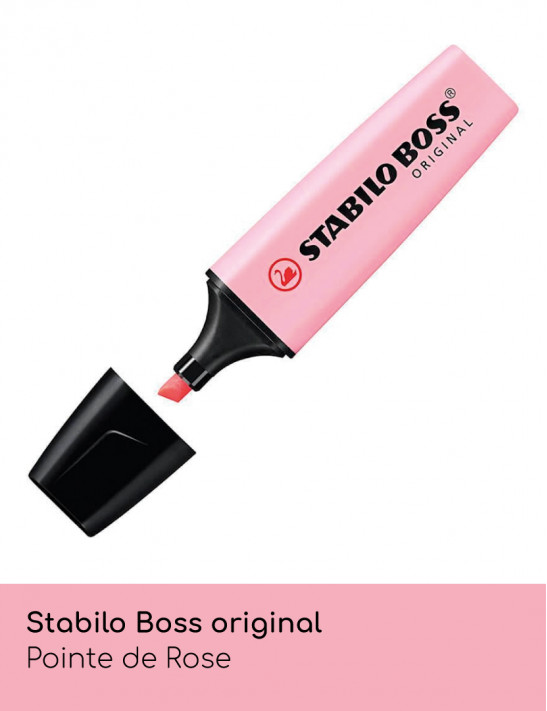 Stabilo Boss original - surligneur à pointe biseautée