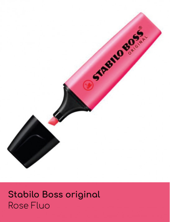 Stabilo Boss original - surligneur à pointe biseautée