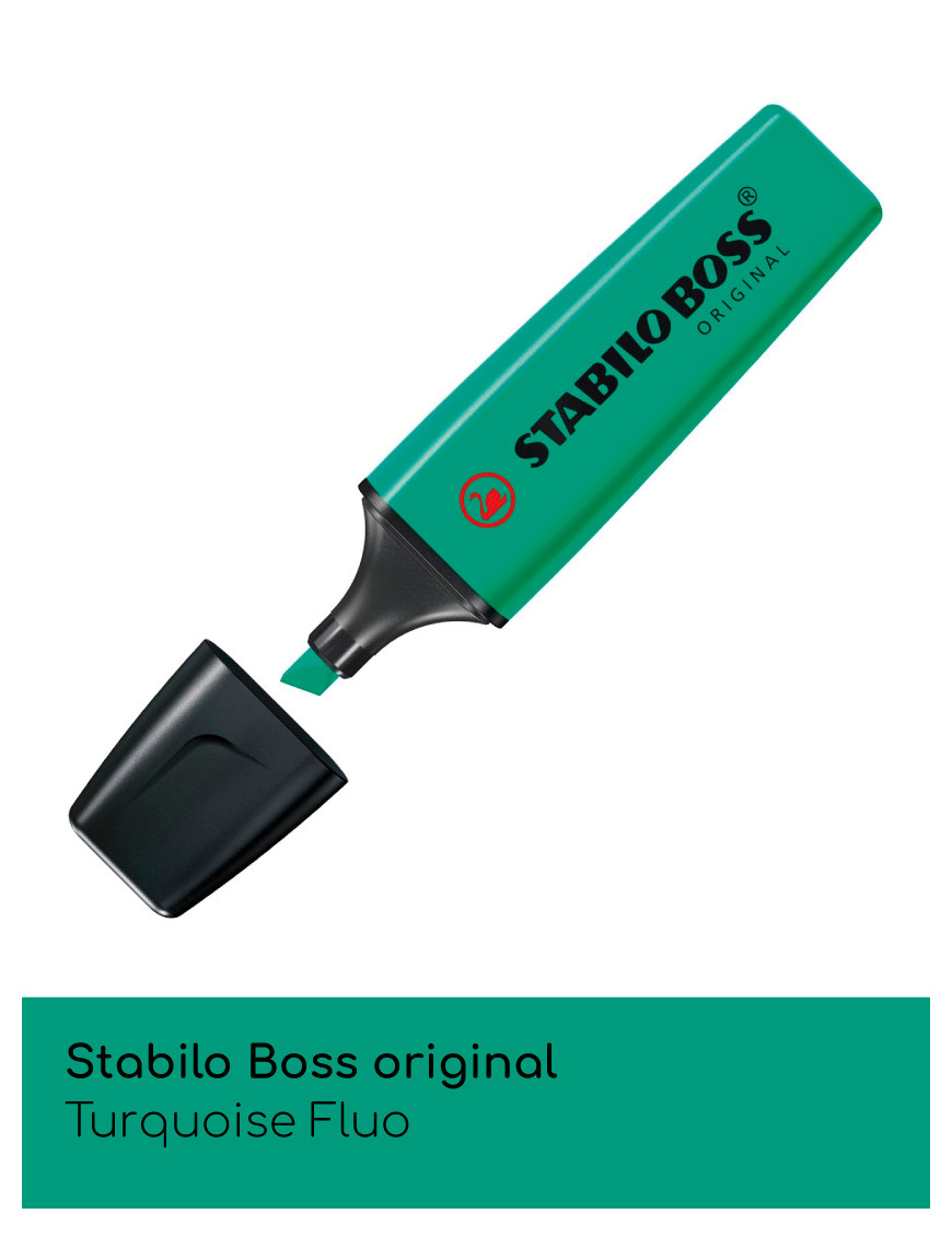Stabilo Boss original - surligneur à pointe biseautée