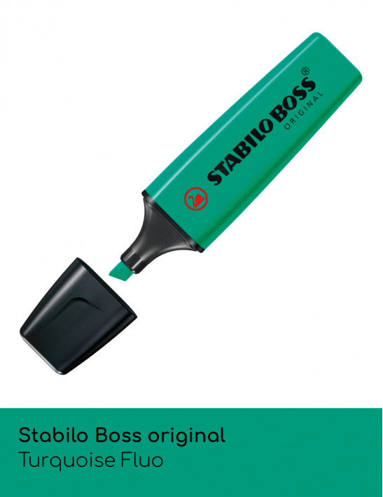 Stabilo Boss original - surligneur à pointe biseautée