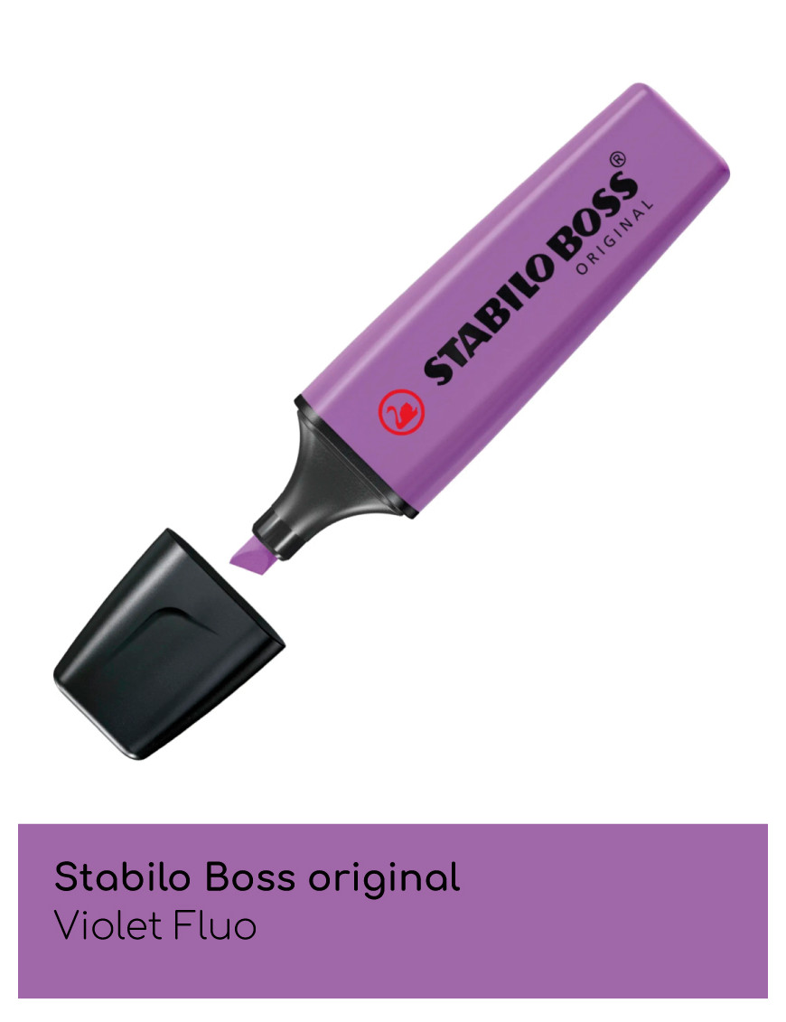 Stabilo Boss original - surligneur à pointe biseautée