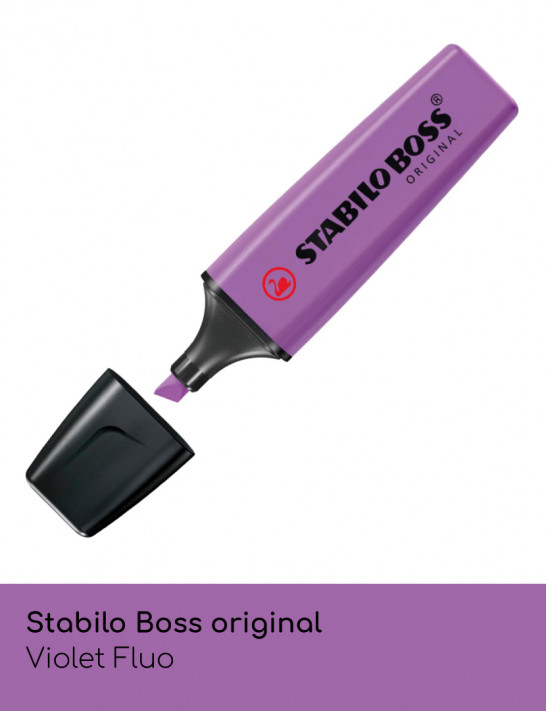 Stabilo Boss original - surligneur à pointe biseautée