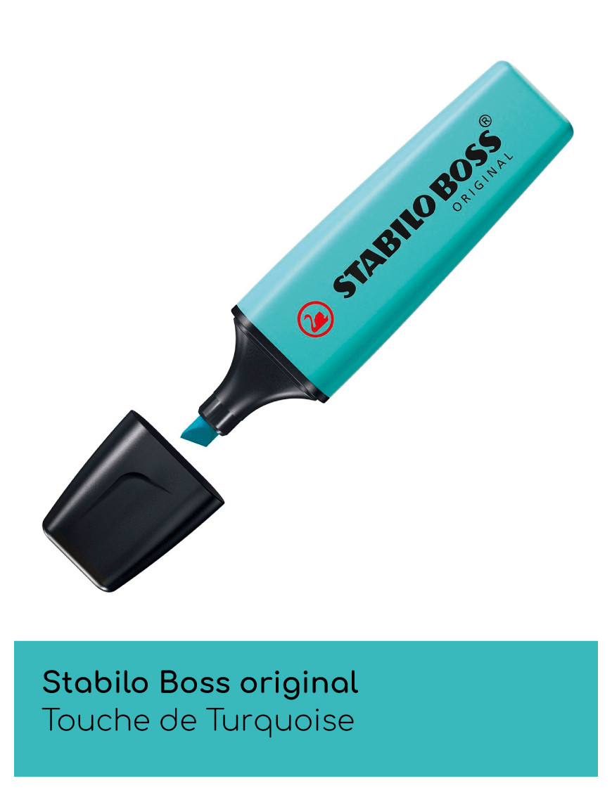 Stabilo Boss original - surligneur à pointe biseautée