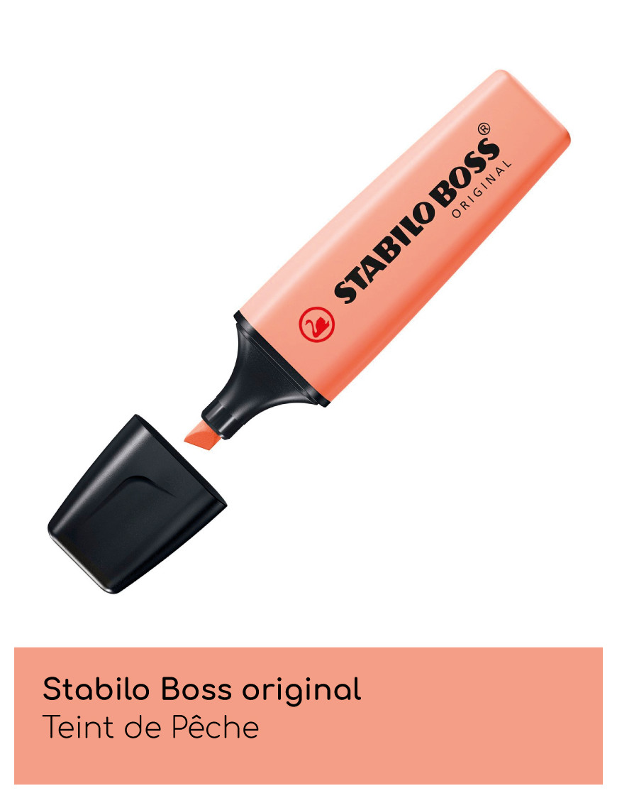 Stabilo Boss original - surligneur à pointe biseautée