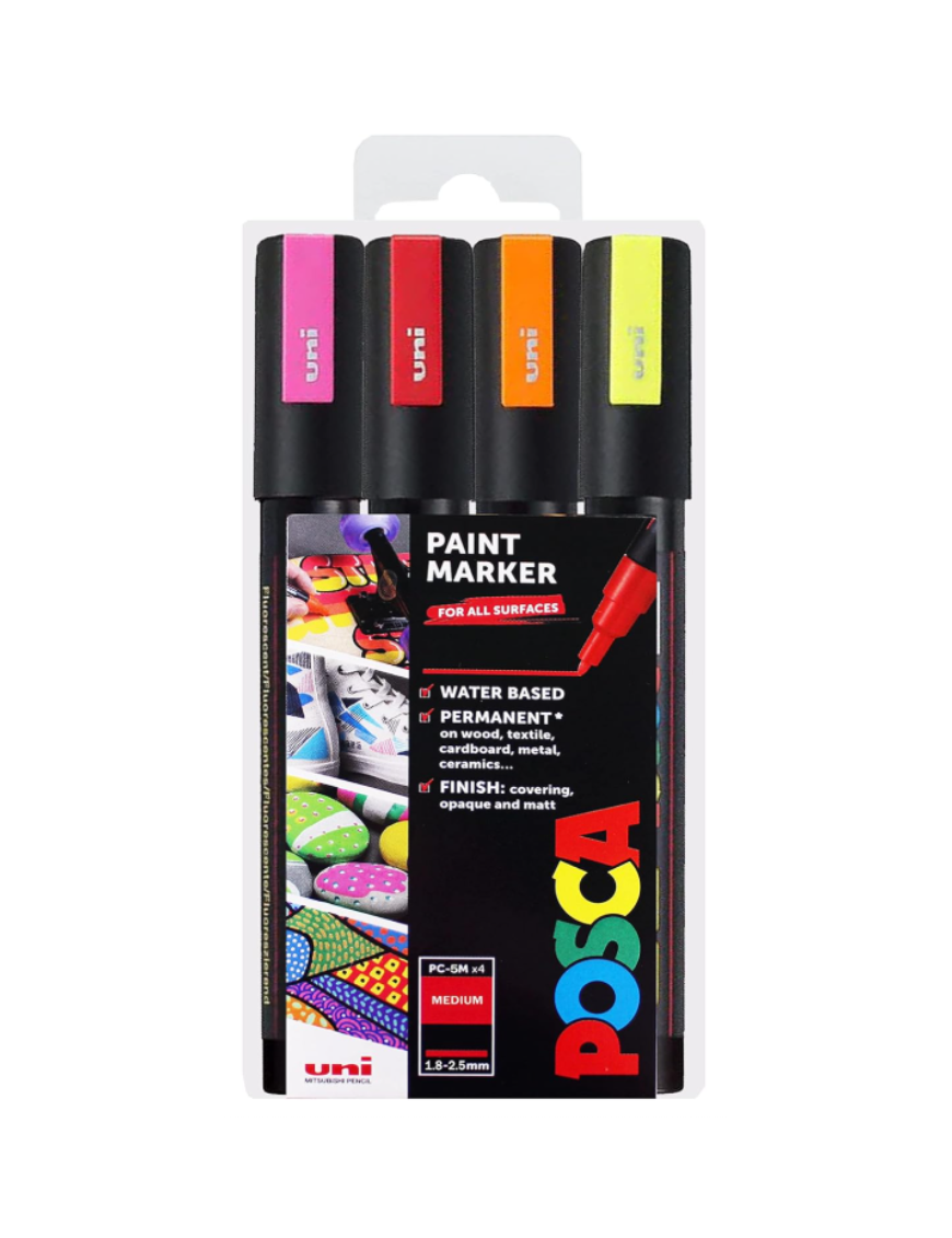 lot de 4 pc-5m - couleurs fluos lot de 4 pc-5m - couleurs fluos