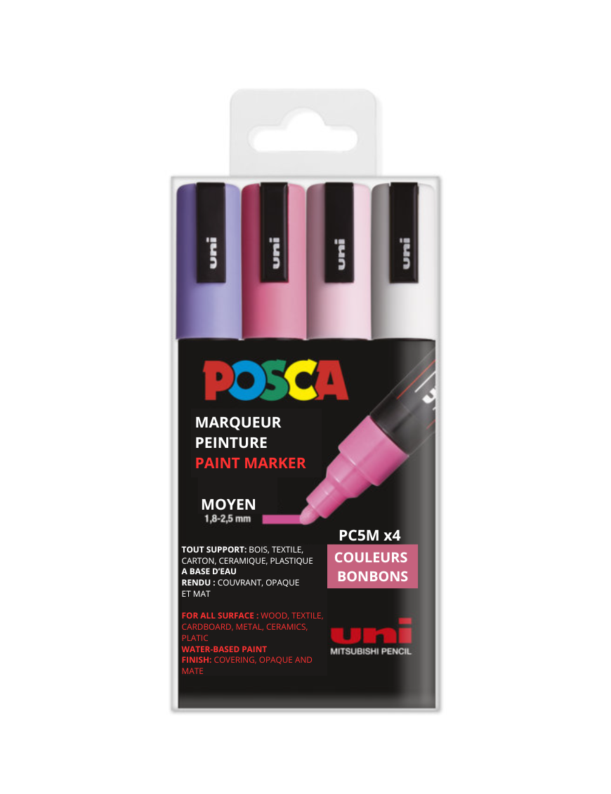 lot de 4 pc-5m - couleurs bonbons lot de 4 pc-5m - couleurs bonbons