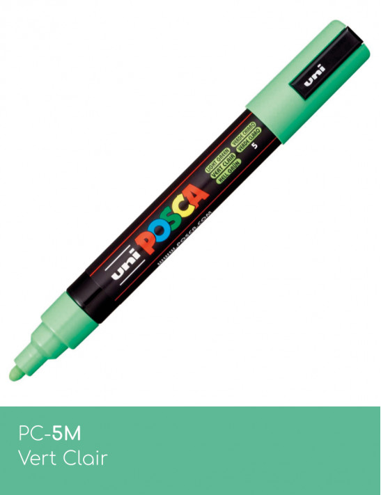 Marqueur peinture POSCA Vert toutes surfaces