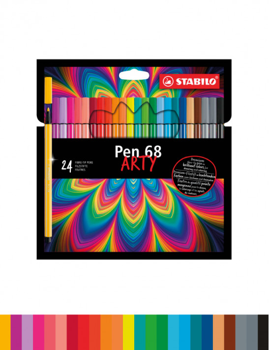 24 feutres Pen 68